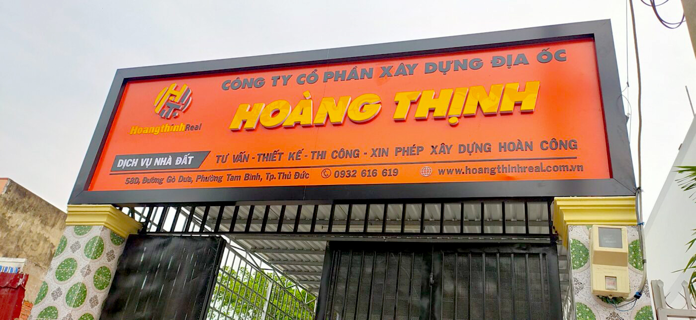 Thi công bảng hiệu Vũng Tàu