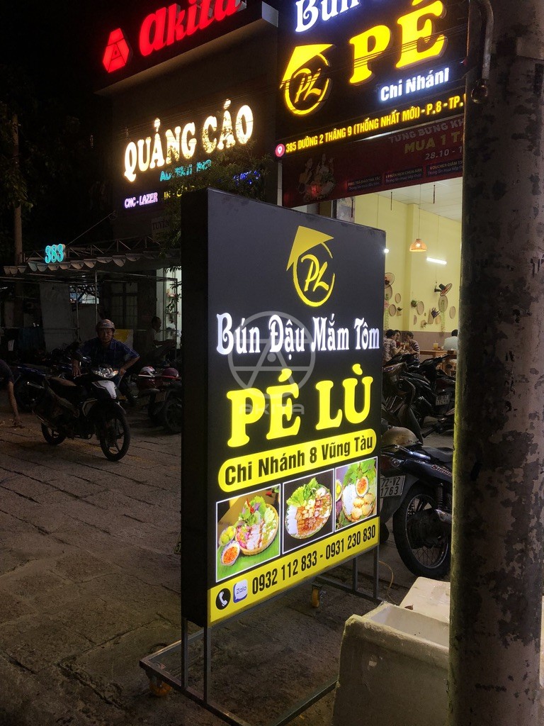 bảng hiệu quảng cáo vũng tàu